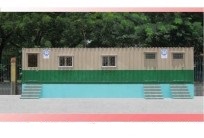 Container văn phòng 40 feet 2 tolet